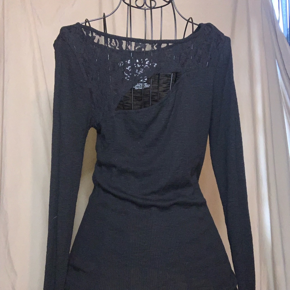 Black long sleeve shirt